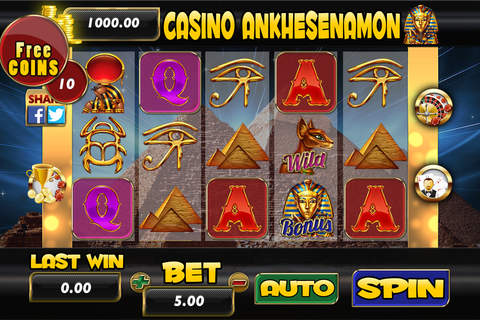 Aace Casino Ankhesenamon Slots screenshot 2