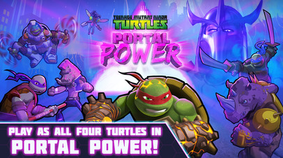 Screenshots of Teenage Mutant Ninja Turtles: Portal Power for iPhone