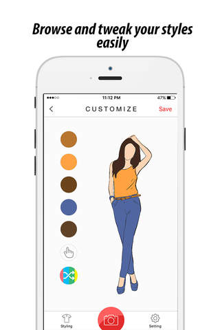 Color Fashion Inspiration and Virtual Stylist screenshot 3