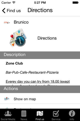 Bar – Pub – Restaurant – Pizzeria ZONE CLUB screenshot 3