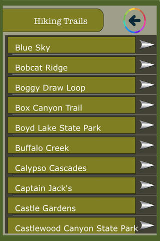 Colorado State Campground And National Parks Guide screenshot 2