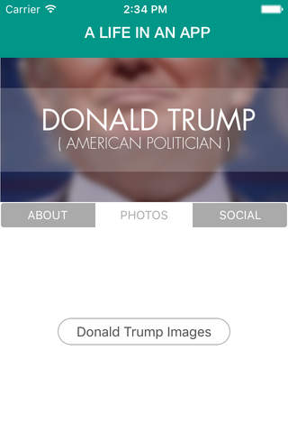 Brief of Donald Trump - BIO screenshot 2