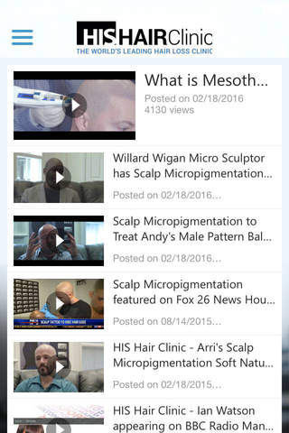 HIS Hair Clinic screenshot 2