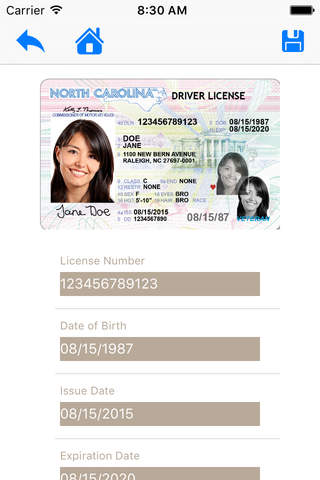 LEADTOOLS ID Scanner To Check Driver's Licenses for Expiration and Age Check screenshot 2