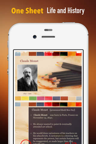 Biography and Quotes for Claude Monet: Life with Documentary screenshot 2