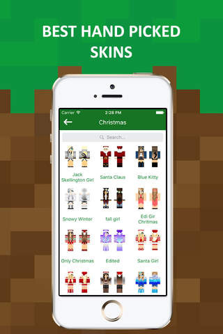 New Skins - Best Collection of Skins for Minecraft PE & PC screenshot 2