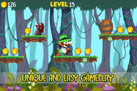Super Dario World - Free Run & Jump Adventures screenshot 3