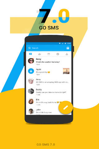 SMS go PRO - beautiful themes, lovely stickers screenshot 2