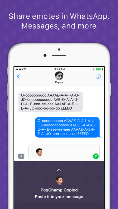 det sidste dine hjemmelevering KappaKey - Emoji keyboard for Twitch emotes - AppRecs