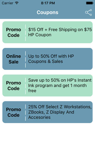 Coupons for HP Computers App screenshot 2