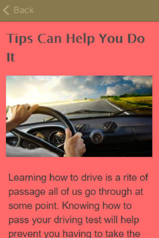 How To Pass A Driving Test screenshot 2