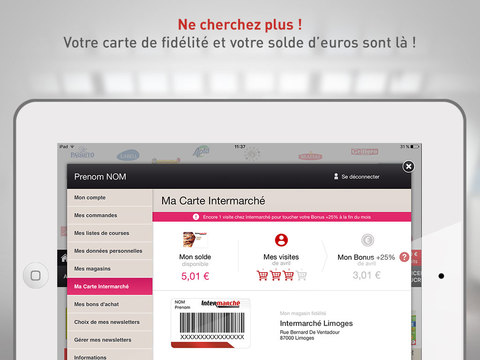 Drive Intermarché pour iPad screenshot 3