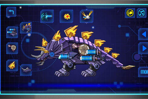 Machine Triceratops -assembly robot screenshot 4