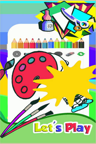 Coloring For Kids Games Charlie Brown Edition screenshot 2
