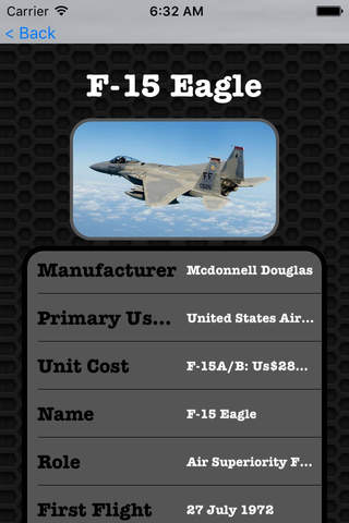 F-15 Eagle Photos and Videos FREE | Watch and learn with viual galleries screenshot 2