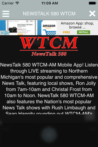 NewsTalk 580 WTCM screenshot 3