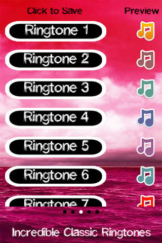Incredible Classic Ringtones Free screenshot 3