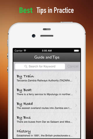 Zambia,Mozambique & Malawi Travel:Raiders,Guide and Diet screenshot 4
