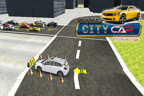 Modern City Car Parking Pro screenshot 3