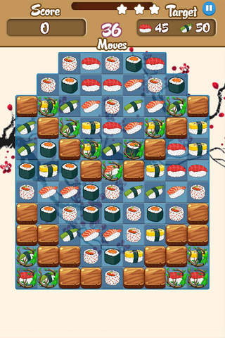 Sushi Star - Amazing match 3 puzzle game screenshot 4