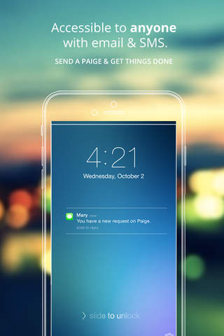 Paige - organize and share tasks with your babysitter, teacher, caregiver & others screenshot 4