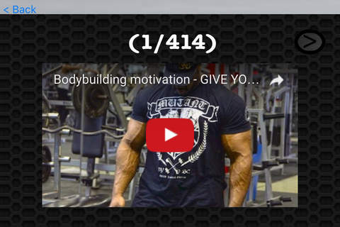 Motivational Body Building Photos and Videos Premium screenshot 3