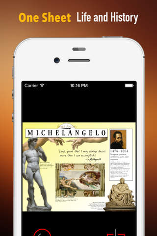 Michelangelo Biography and Quotes: Life with Documentary screenshot 2