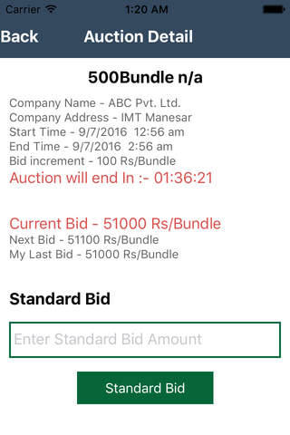 Scrap e-Auction screenshot 3