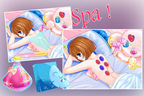 Anime Beauty Spa - Spa Salon、Dress up Party（Make Up） screenshot 4