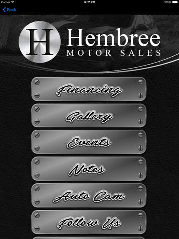 Hembree Motors HD screenshot 2