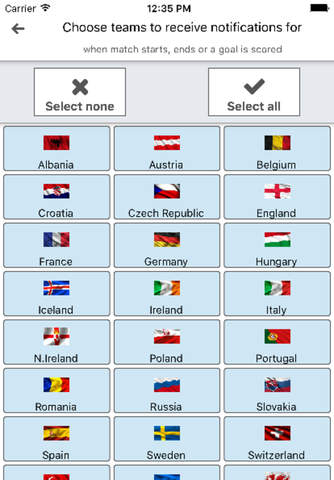 EuroScores Pro for Euro France 2016 screenshot 4