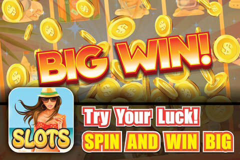 Slots on the Beach - Play Free Casino Slot Machine! screenshot 3