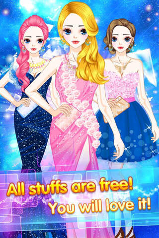 Princess Fashion Show – High Fashion Beauty Salon Game for Girls screenshot 2