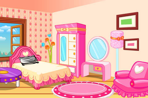 Fairy Room Dress Up 2 - Decorate Girl Bedroom&Play House Design screenshot 4
