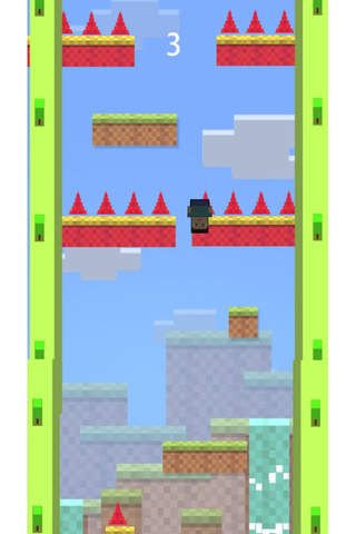Cube Man Hop and Drop Game screenshot 3