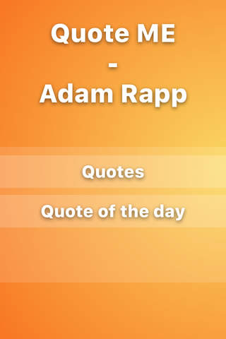 Daily Quotes - Adam Rapp Version screenshot 2