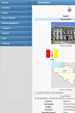 Cities in Belgium screenshot 3