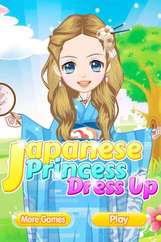 Japanese Princess Dress Up - Cute Elf Doll's New Kimono,Girl Funny Free Games screenshot 3