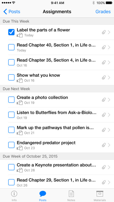 Снимок экрана iPhone 2
