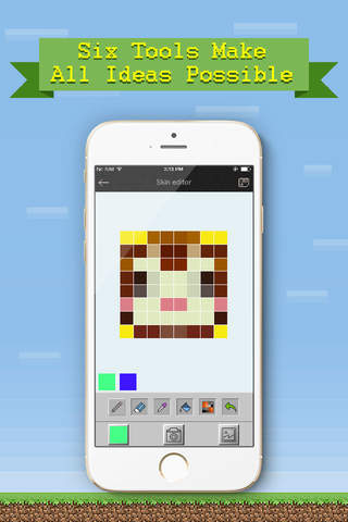 Skins Creator for Minecraft - free mc skin & maker screenshot 2