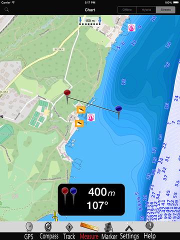 Bavaria Lakes GPS Charts Pro screenshot 2