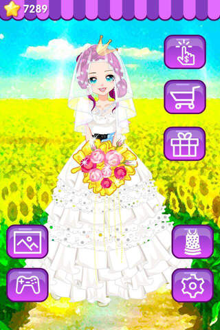 Princess Wedding Dress – Girls Fashion Makeup & Dress up Game screenshot 4