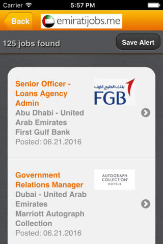 Jobs for Emiratis screenshot 2