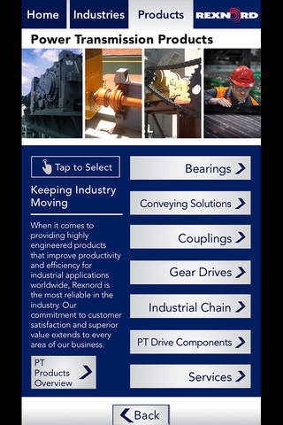 Rexnord Industry Solutions screenshot 2
