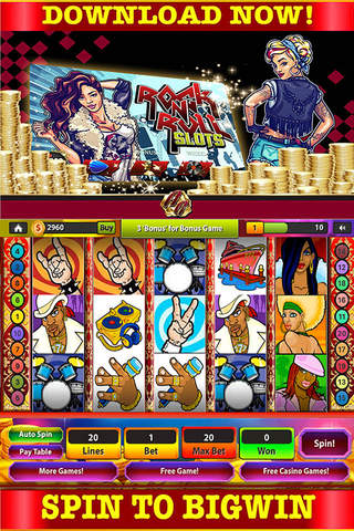 Play-Casino-Slots-Games: Free Game HD screenshot 3