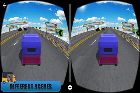 VR-Drive Auto Tuk Tuk Rickshaw Pro screenshot 4