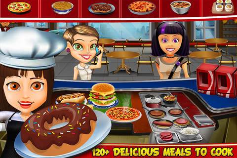 Italian Pizza Cafe : Master-Chef Cheese-burger & Pizzeria Fast Food Restaurant Chain screenshot 2