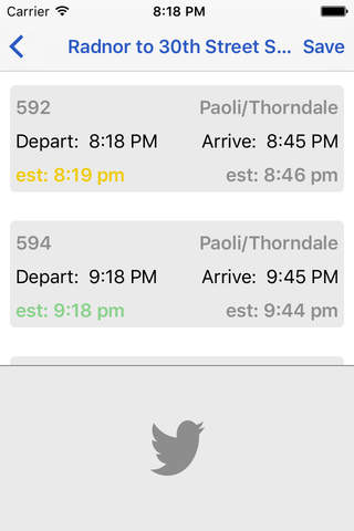 Philly Rail App screenshot 2