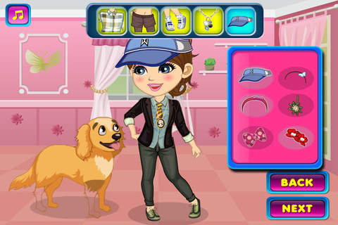 朵拉和她的狗狗 - 快乐的宠物养成游戏，4399游戏盒子免费 screenshot 3