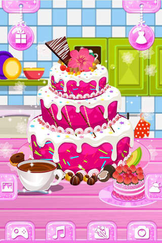 Cake Creations – Fun Kids and Girls Cooking Decoration Game screenshot 2